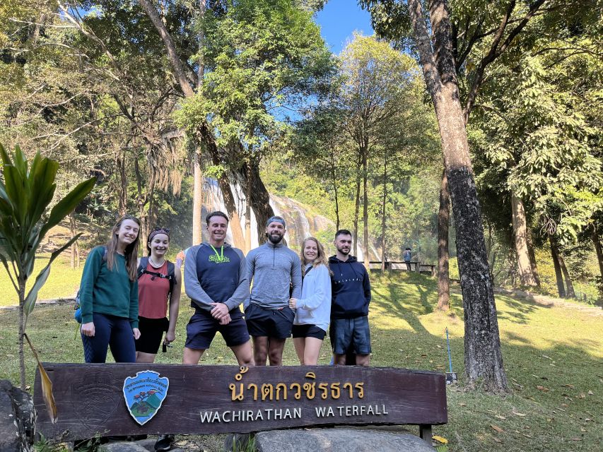 Chiang Mai: Doi Inthanon and Elephant Sanctuary Tour - Visiting Wachirathan Waterfall