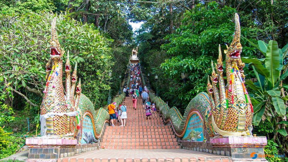 Chiang Mai: Doi Suthep, Wat Pha Lat & Wat Umong Spanish Tour - Wat Umong Cave Temple Experience