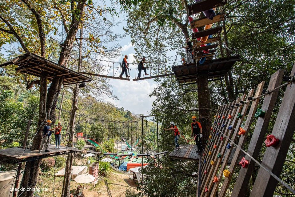 Chiang Mai: Pongyang Jungle Coaster & Zipline With Transfer - Booking Options