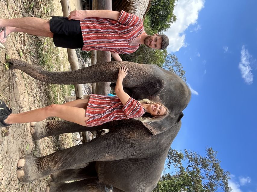 Chiang Mai: Waterfall, Elephant Sanctuary, and Rafting Tour - Interaction With Elephants