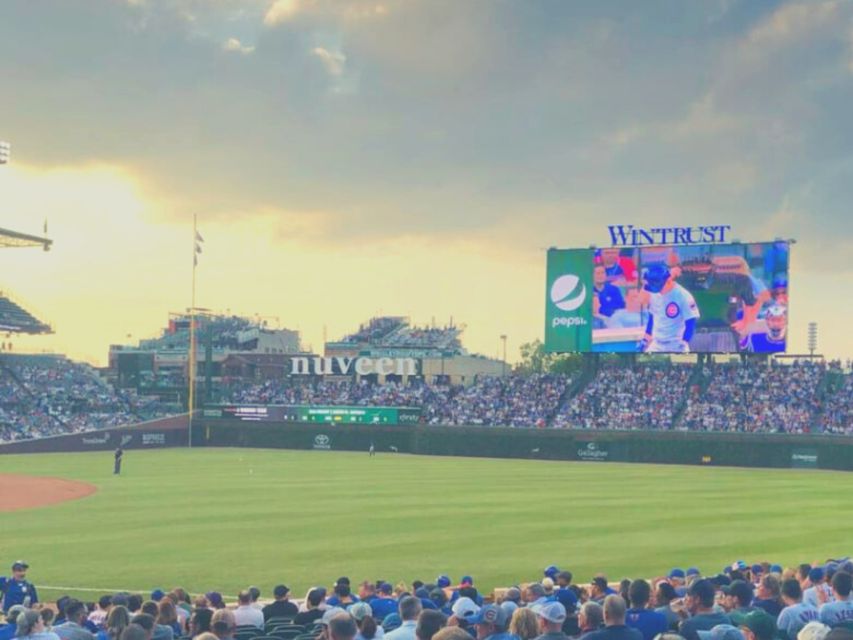 Chicago: Chicago Cubs Baseball Game Ticket at Wrigley Field - Game Ticket Details