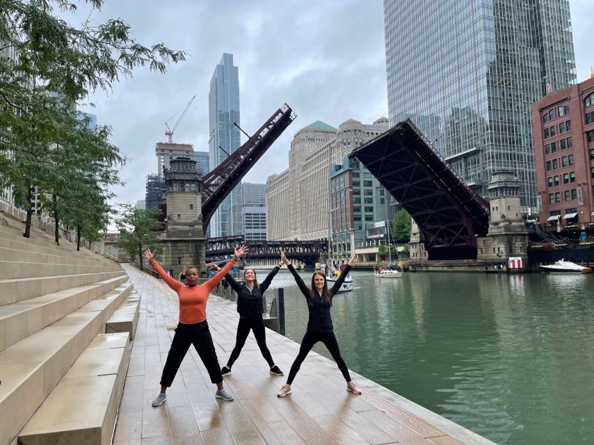 Chicago River Yoga Walk - Guided Walking Tour and Yoga Flows