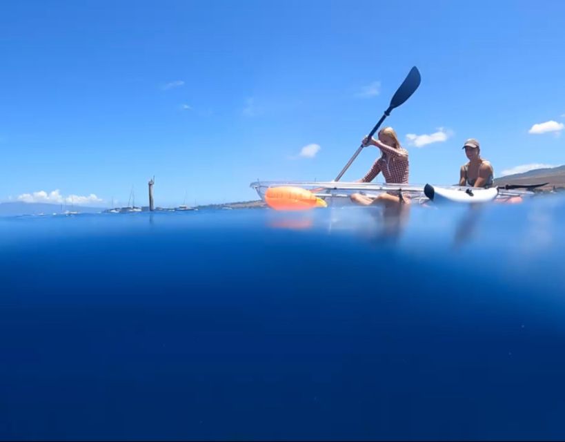 Clear Bottom Glassy Kayak Rental | Safe and Stable Kayaks - Rental Inclusions