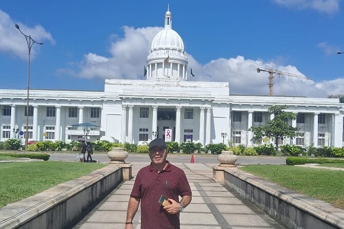 Colombo Sightseeing Private Tour by Tuk Tuk Morning OR Evening - Lotus Tower Entrance