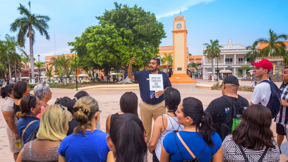 Cozumel: Open Top City Tour & Beach Break - Highlights