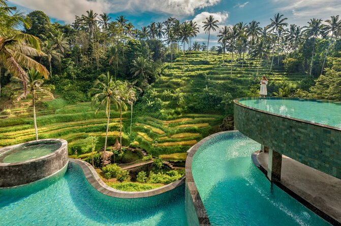 CRETYA Ubud Infinity Pool + Hidden Water Fall + Water Temple Tour - Pickup Locations