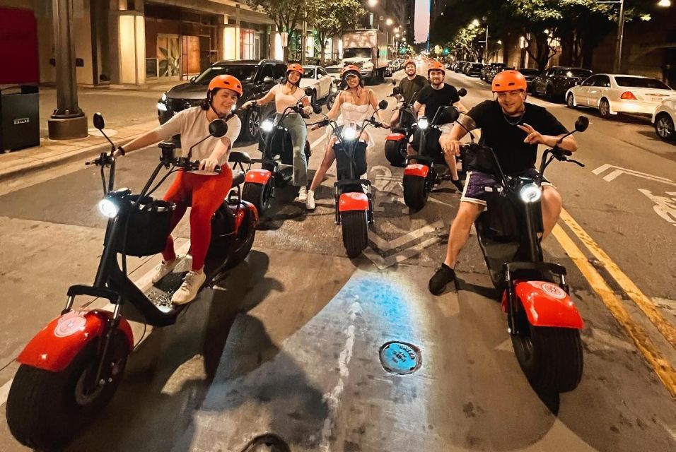 Dallas: Sunset Fat Tire E-Scooter Guided Tour - Inclusions and Exclusions