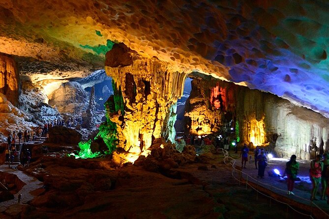 Day Tour With Diamond Halong 5star Cruise,Cave,Titop,Pool,Buffet - Dining and Beverages