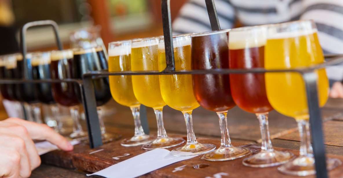 Dc: Guided Craft Brewery Tours With a Snack - Exclusions