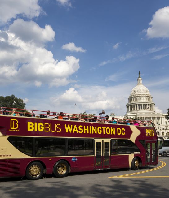 DC: Hop-On Hop-Off Sightseeing Tour by Open-top Bus - Included Amenities