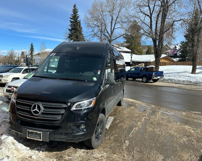 Denver Airport Transfer To/From Aspen for 6-14 Sprinter Van - Activity Description