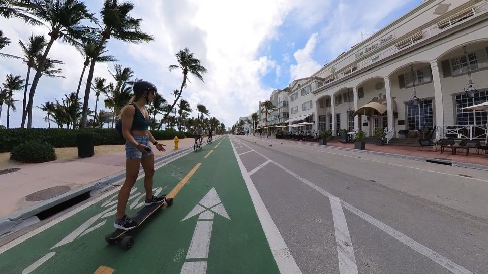 Electric Skateboarding Tours Miami Beach With Video - Safety Briefing