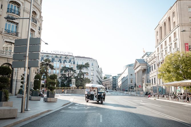 Expert Tour of Madrid in Private Eco Tuk Tuk - Confirmation and Accessibility