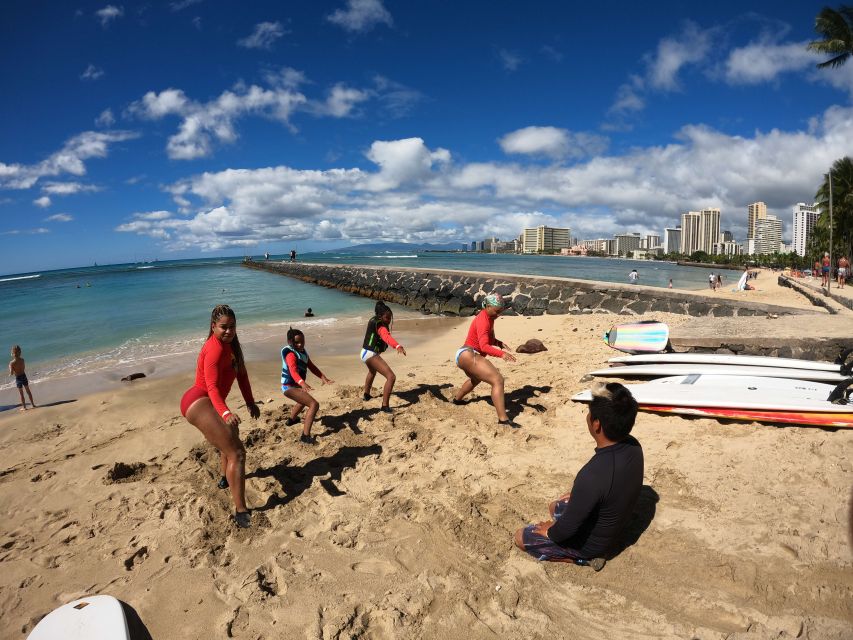 Family Surfing Lesson: 1 Parent, 1 Child Under 13, & Others - Included Features