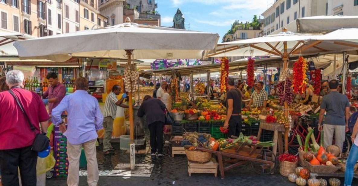 Farmers Market Shopping and Roman Full Course Class - SHARED - Location and Meeting Point