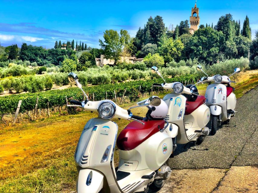 Florence: Chianti Sunset Vespa Tour With Wine & Oil Tasting - Inclusions