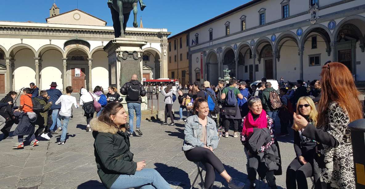 Florence: Private Sit and Walk With Ice Cream! - Itinerary