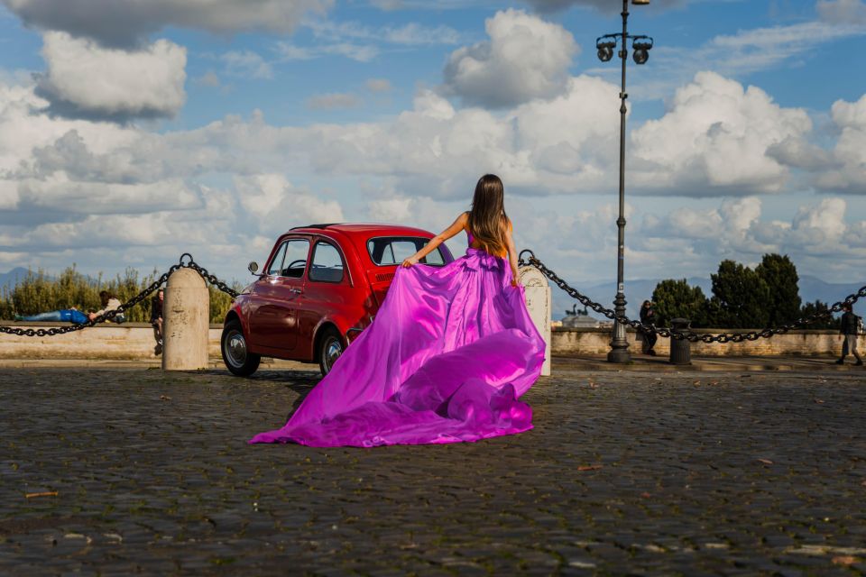 Flying Dress Rome Photoshoot - Booking and Payment