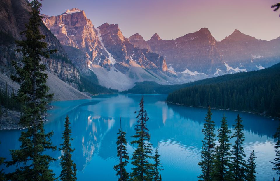 From Banff: Shuttle to Moraine Lake and Lake Louise - Itinerary