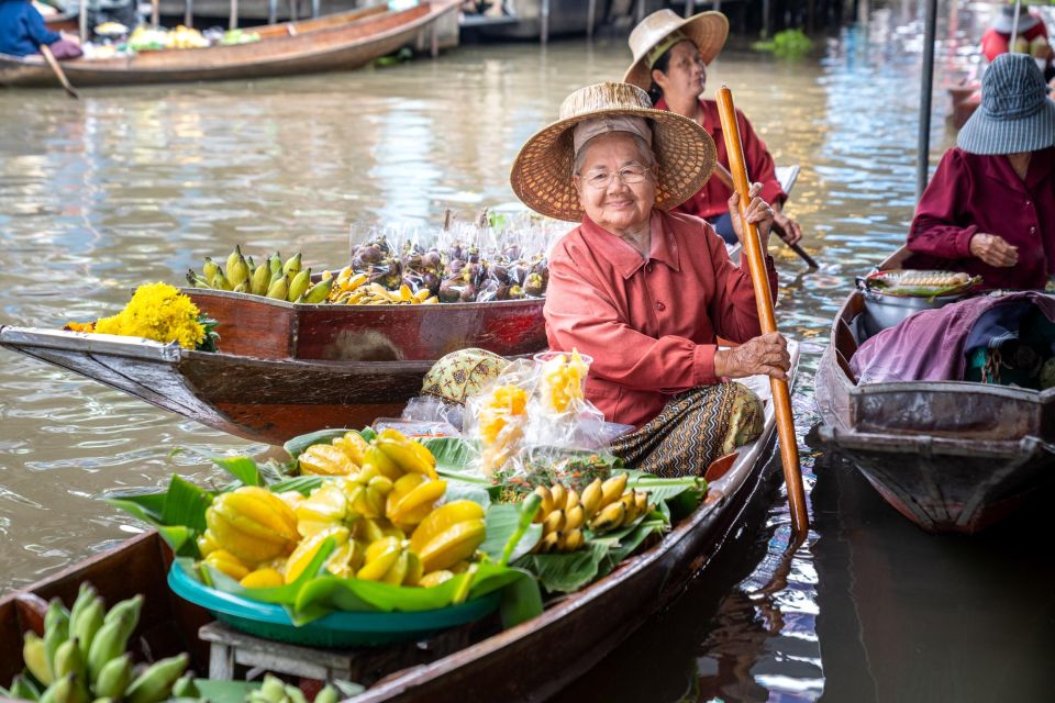 From Bangkok: Railway & Damnoen Saduak Floating Market Tour - Pickup and Transportation