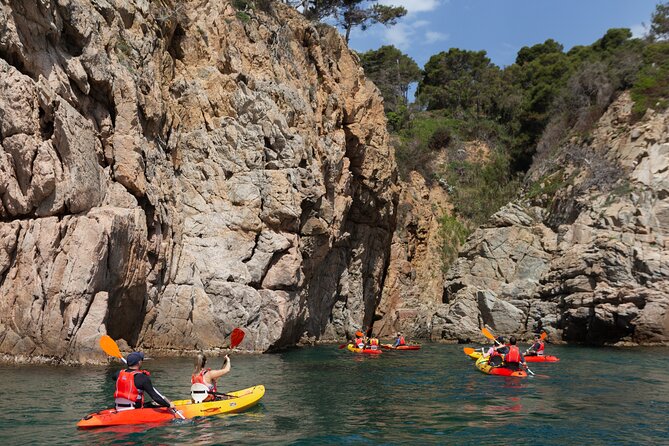 From Barcelona: Tossa De Mar Kayak & Snorkel Tour With Paella - Relaxing on the Beach