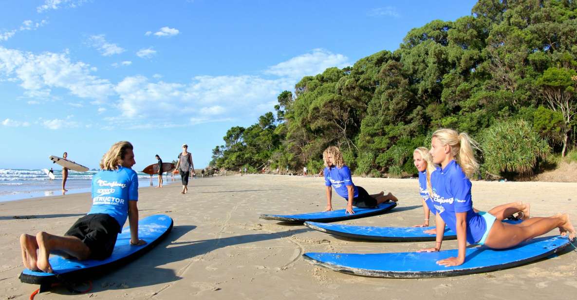 From Byron: Half Day Learn to Surf Tour - Description