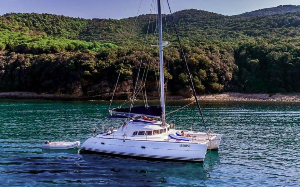 From Cannigione: Catamaran Tour Among the La Maddalena Islands - Inclusions and Exclusions