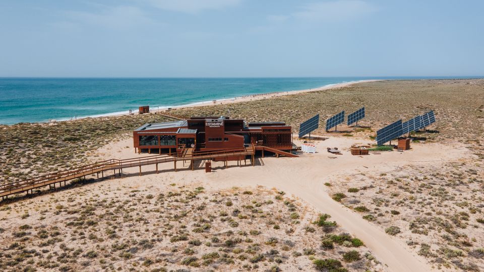 From Faro: Catamaran Boat Trip to Deserta Island With Stop - Dining on Ilha Deserta