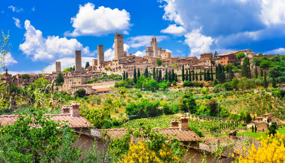 From Florence: Semi-Private Deep Wine Chianti San Gimignano - Admiring Chianti Landscapes