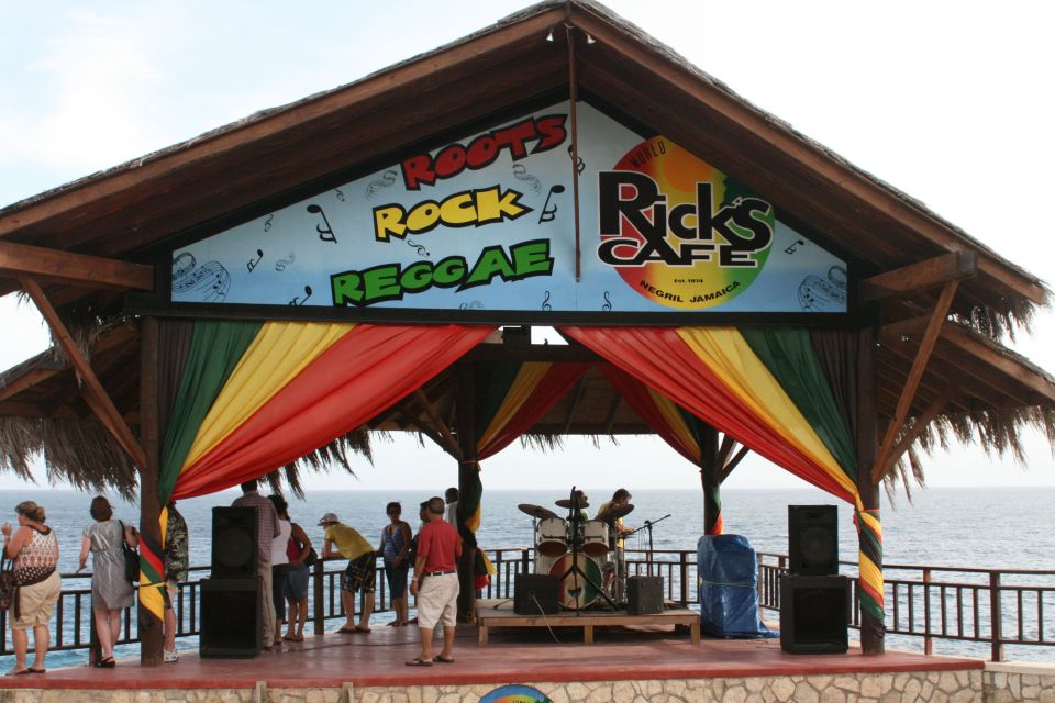 From Montego Bay: Negril Beach & Ricks Cafe Sunset Day Trip - Cliff Jumping at Ricks Cafe