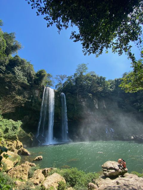 From Palenque: Misol-ha Waterfalls and Agua Azul. - Visiting Agua Azul Waterfalls