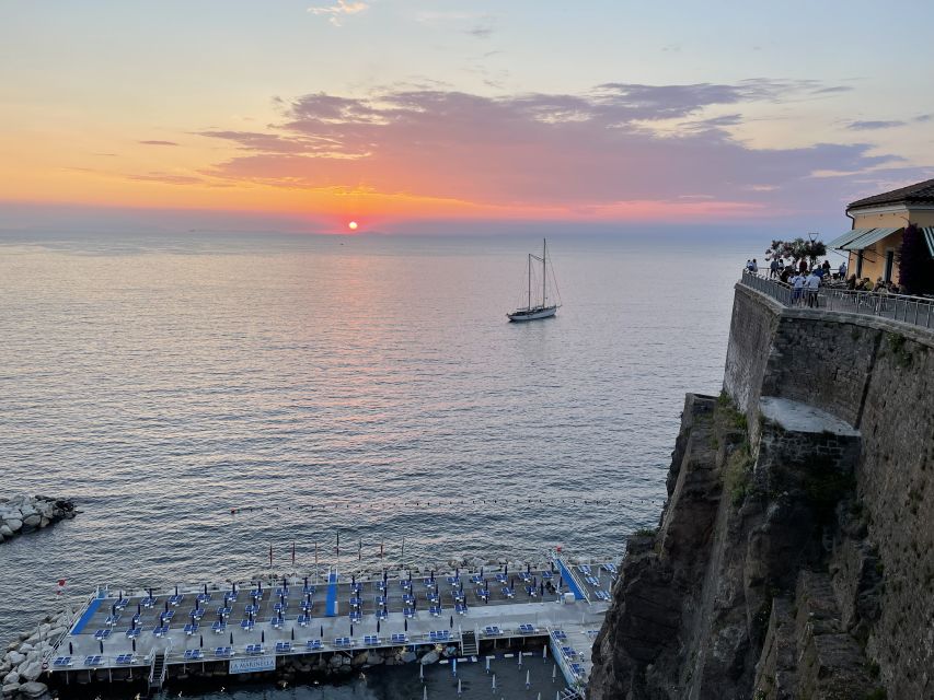 From Positano: Private Sorrento Sunset Tour - Piazza Tasso and Corso Italia