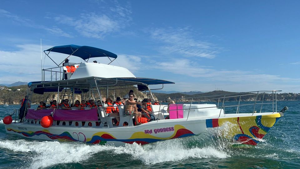 From Puerto Escondido: Huatulco 7 Bays Tour - Exploring the 7 Bays