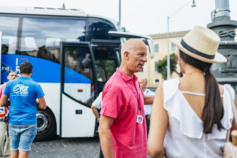 From Rome: Day Trip to Pompeii With Tickets and Pizza Lunch - Guided Tour of Pompeii Ruins