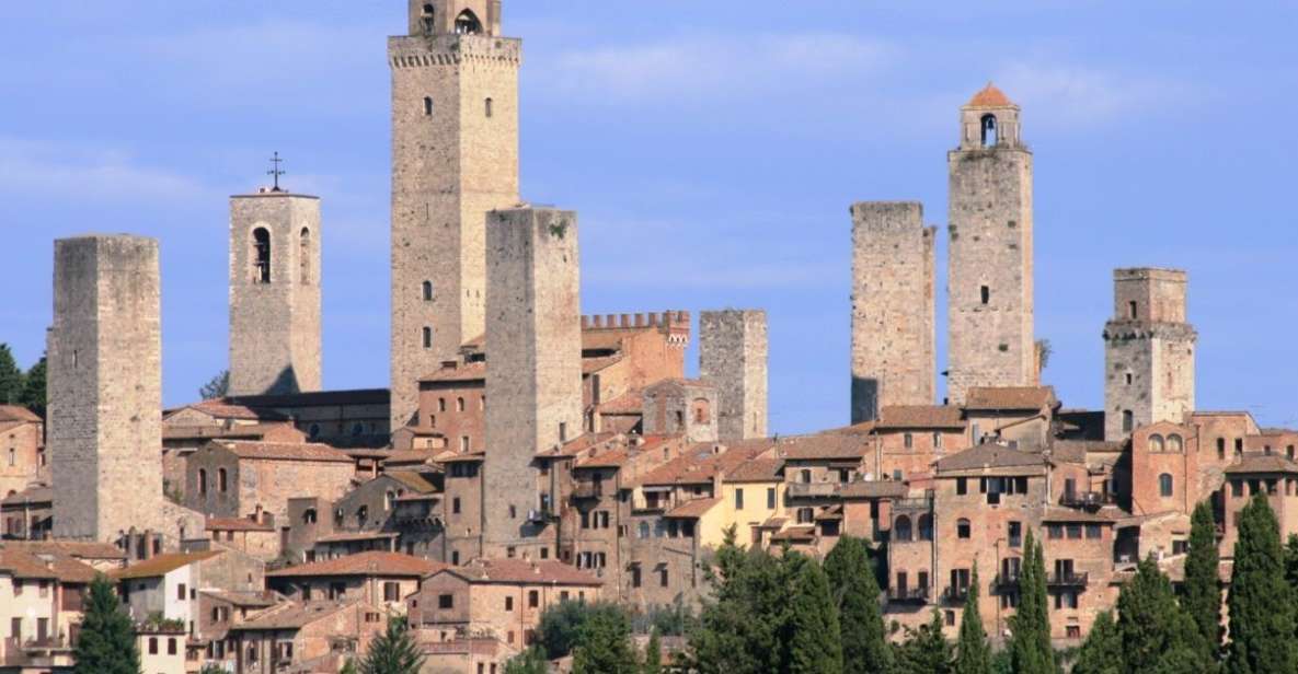 From Rome: Tuscany Full Day Wine Tasting Tour, Private Group - Discovering San Gimignano