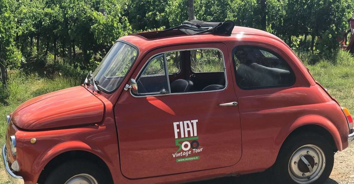 From Siena: Day Tour in a Vintage Fiat 500 With Winery - Vintage Fiat 500 Experience