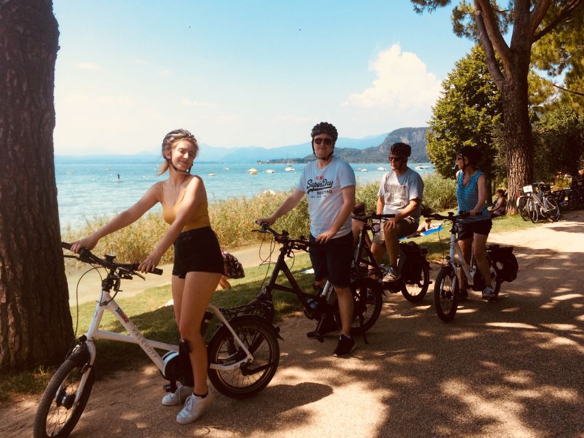 From Verona: Lake Garda E-Bike Tour With Lunch SELF GUIDED - E-bike Rental