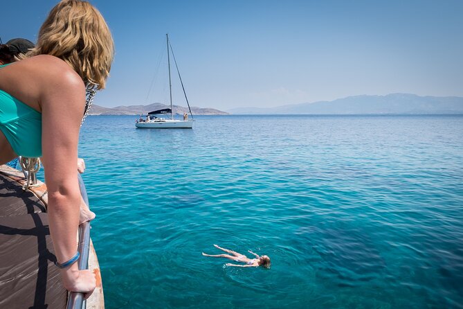 Full Day Boat Cruise to 3 Islands With Optional Pickup - Tasty Greek Lunch Included