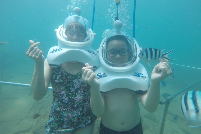 Full-Day Cham Islands Cruise From Hoi an With Underwater Walking Excursion - Underwater Walking Experience