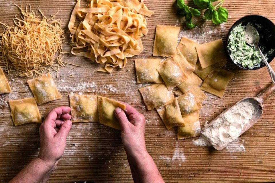 Fun Cooking Class, Lets Make Pasta! Near Assisi - Enjoying the Homemade Lunch