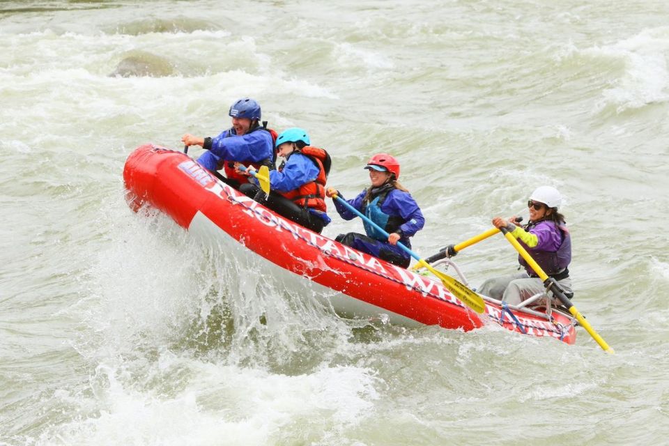 Gardiner: Half-Day Whitewater Raft Trip on the Yellowstone - Wildlife and Scenic Splendor