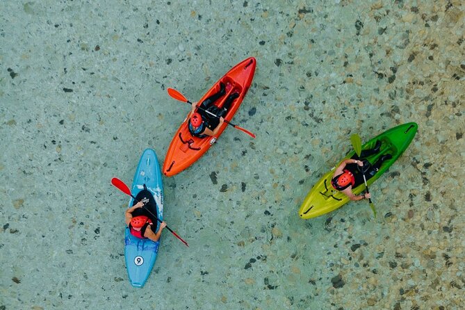 Guided Sit-On-Top Kayaking Adventure in the SočA Valley From ĆEzsočA - Paddle to Boka Waterfall