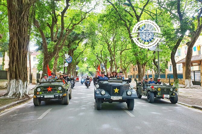 Hanoi Jeep Tours: Food+ Culture +Fun By Vietnam Army Legend Jeep - Learn About Vietnams History