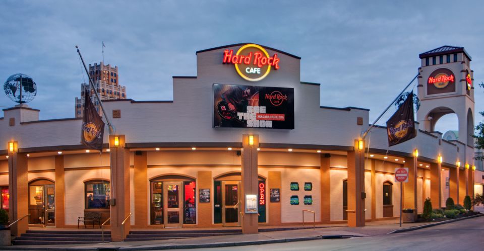 Hard Rock Cafe Meal: Niagara Falls, United States - Menu Options