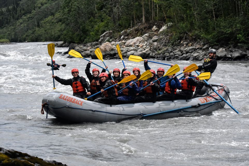 Healy: Denali National Park Class IV Whitewater Rafting Tour - Included Gear and Amenities