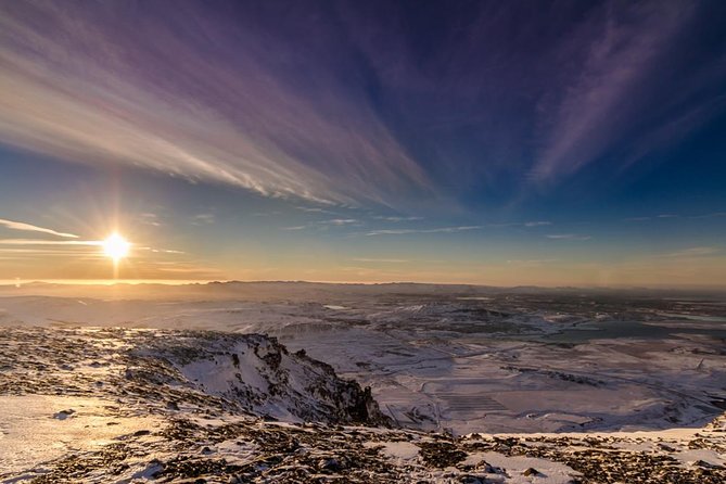 Helicopter Tour With Mountain Summit Landing From Reykjavik - Panoramic Photo Opportunities