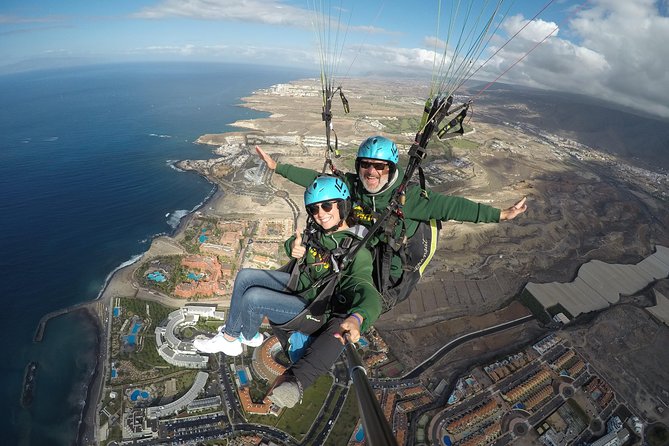 High Performance Paragliding Tandem Flight in Tenerife South - Age and Weight Restrictions