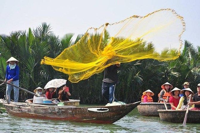 Hoi an Basket Boat Tour (Basket Boat, Visit Water Coconut Forest, Fishing for Crab) - Hands-on Experience in Basket Boat