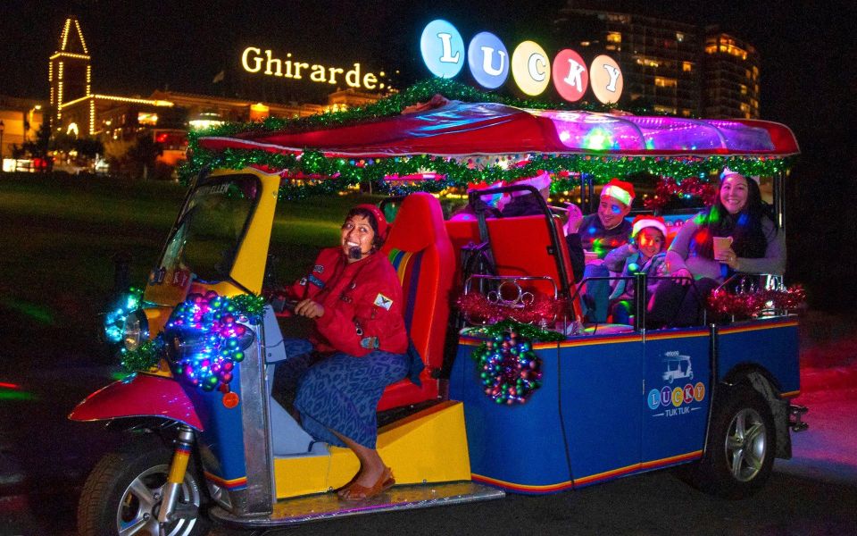 Holiday Lights and Sights Tour on a Tuk-Tuk San Francisco - Cancellation Policy and Reservation