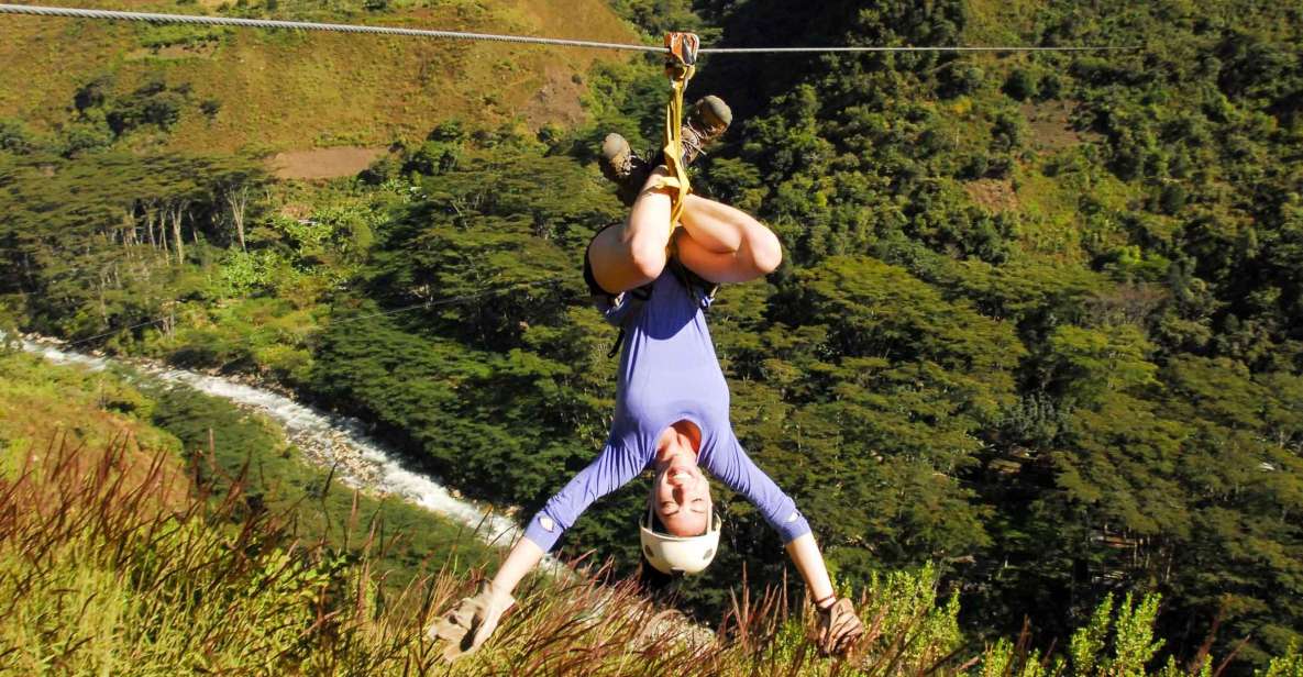 Inca Jungle Trek to Machu Picchu 3 Days Rafting and Zipline - Relaxation in Santa Teresa